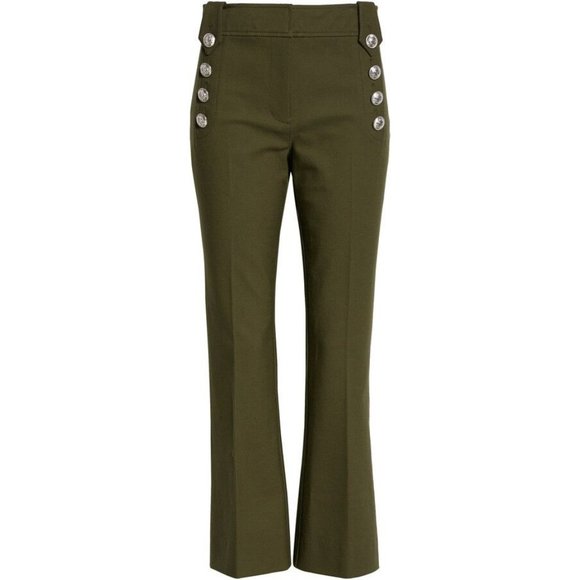 Derek Lam 10 Crosby Robertson Crop Flare Sailor Pants - Picture 4 of 7